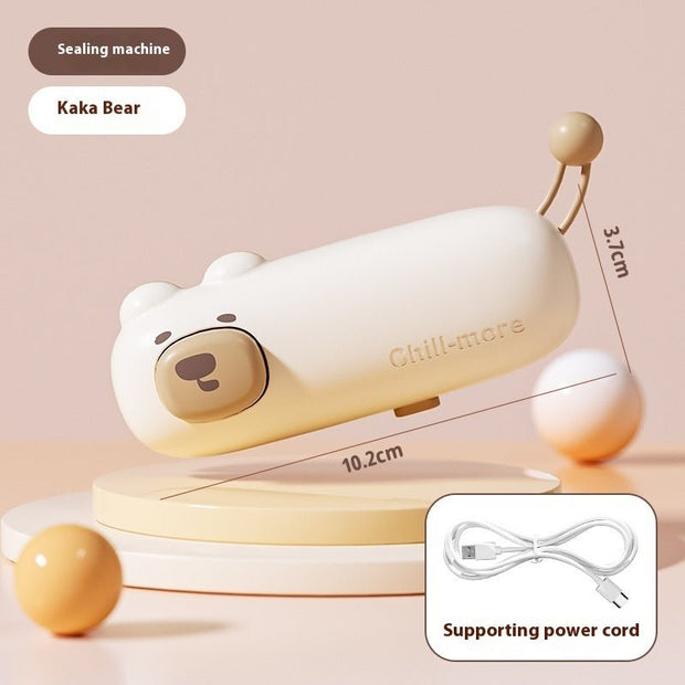 Mini scelleuse de sacs rechargeable - WorldElectronic
