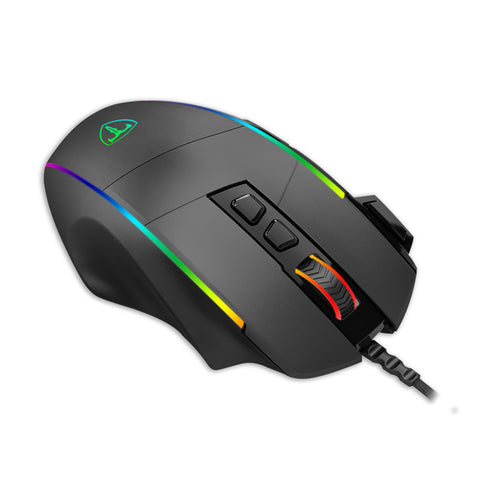 Ratón mecánico para juegos con cable programable personalizado