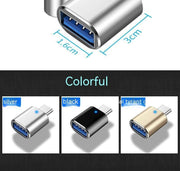 Adaptador USB tipo C a USB