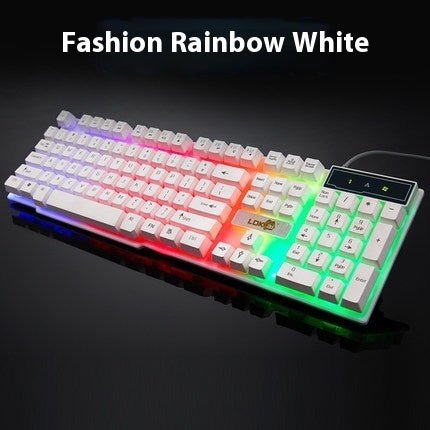 Clavier de jeu industriel avec câble USB lumineux - WorldElectronic