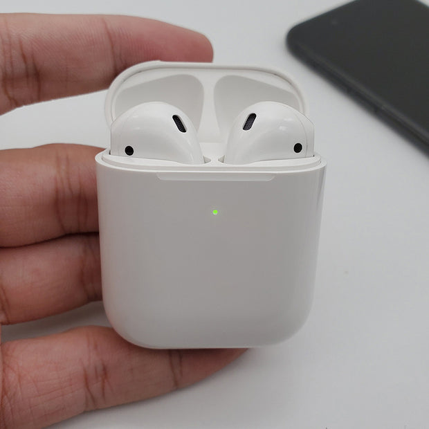 Auriculares Bluetooth con cargador inalámbrico