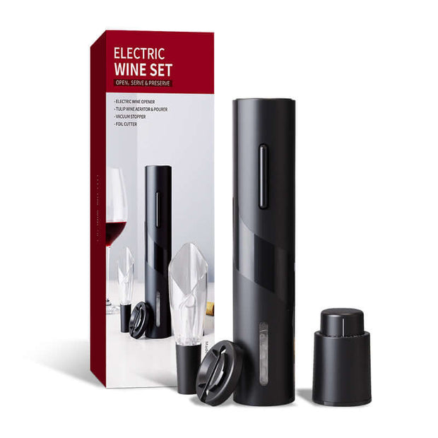 Abridor de botellas de vino electrónico recargable por USB