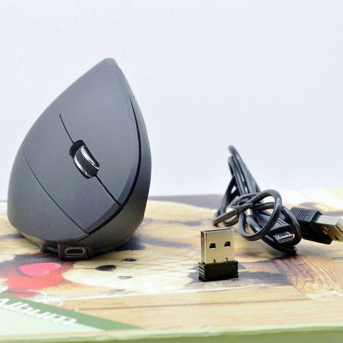 Souris verticale ergonomique sans fil - WorldElectronic