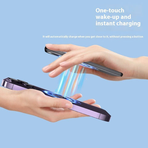 Mini Power Bank magnétique ultra - mince et portable - WorldElectronic