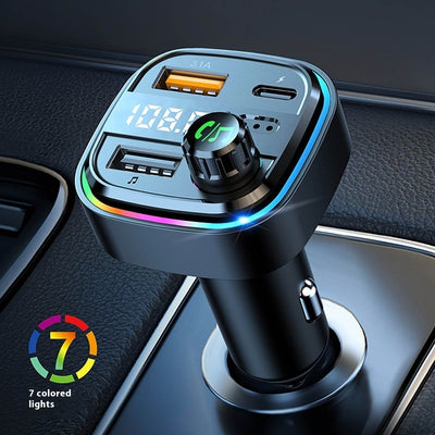 Bluetooth car charger and transmitter