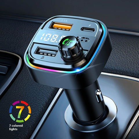 Bluetooth car charger and transmitter