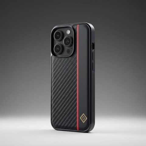 Carbon Fiber iPhone Case - ShockProof & Premium Design