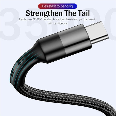 Câble USB - C vers USB - C 100 W, câble de charge rapide - WorldElectronic