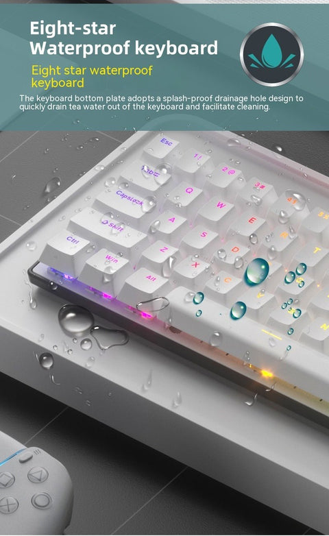 Clavier portatif lumineux RVB - WorldElectronic