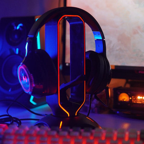 Soporte para auriculares para juegos