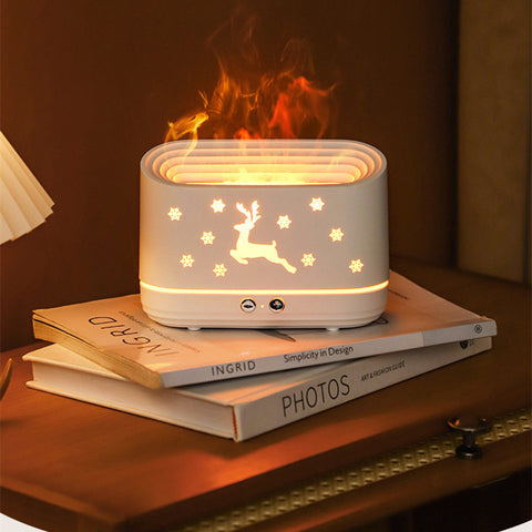 Elk Flame Diffuser Lamp Humidifier