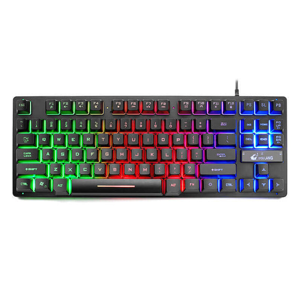 Teclado mecánico para juegos RGB