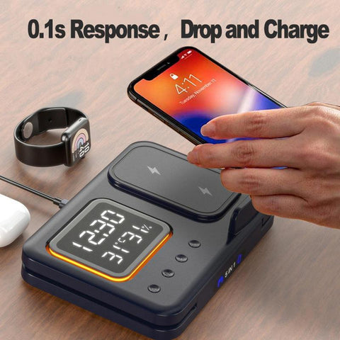 Chargeur sans fil 5 en 1 - WorldElectronic