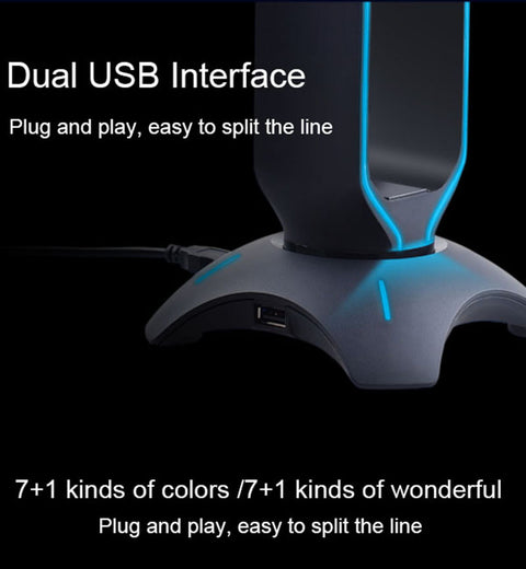 Soporte para auriculares para juegos