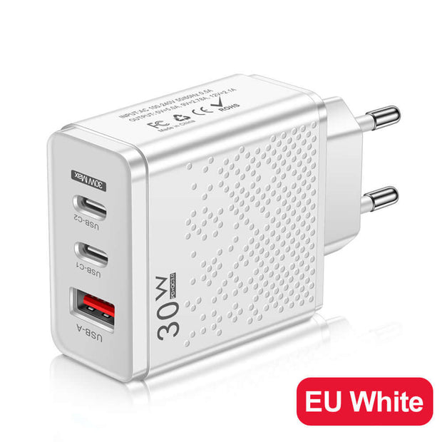 Cargador de teléfono móvil USB tipo C