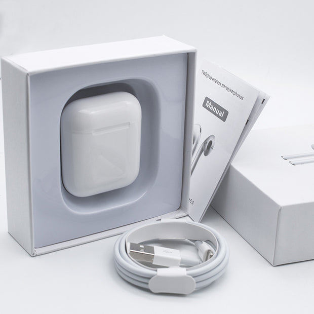 Auriculares Bluetooth con cargador inalámbrico