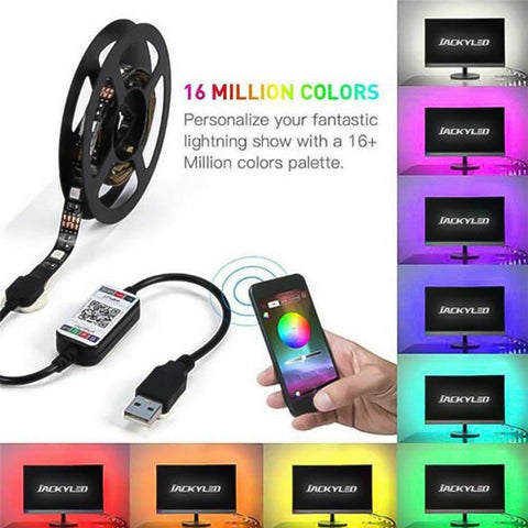 Bande lumineuse DEL Bluetooth - WorldElectronic