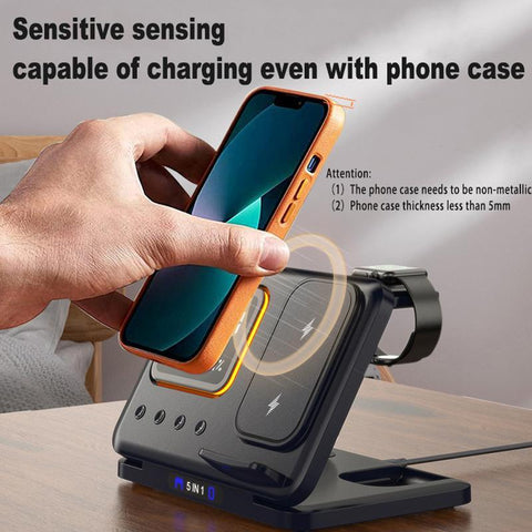 Chargeur sans fil 5 en 1 - WorldElectronic