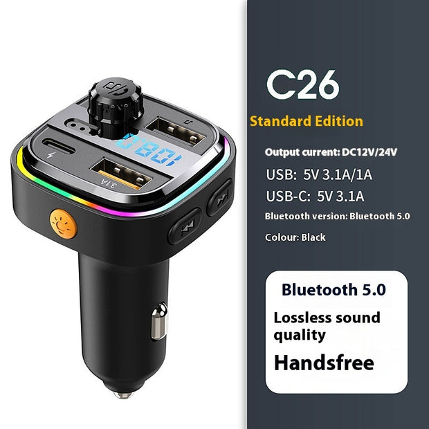 Bluetooth car charger and transmitter