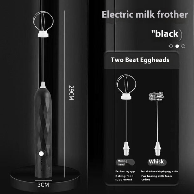 Mousseur à lait électrique / Batteur à œufs portatif - WorldElectronic