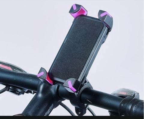 Soporte para teléfono de bicicleta con marco fijo