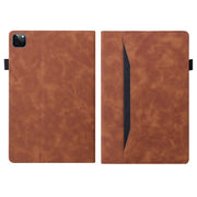 Leather iPad Case – Business Folio Protective Cover in brown, stylish and functional design for iPad Pro models.