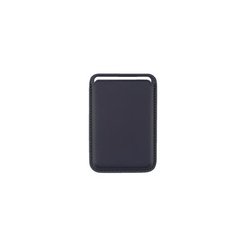 Cartera magnética de cuero de lujo con tarjetero Magsafe