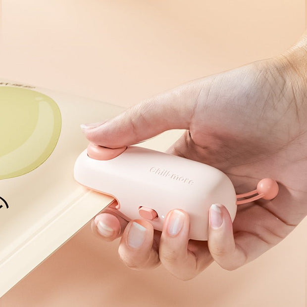 Mini scelleuse de sacs rechargeable - WorldElectronic