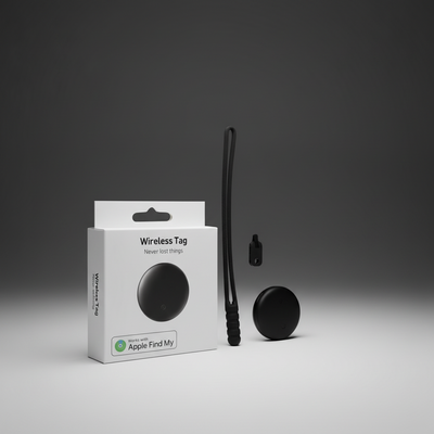 Waterproof Anti-Lost Tracker – Compatible with Find My