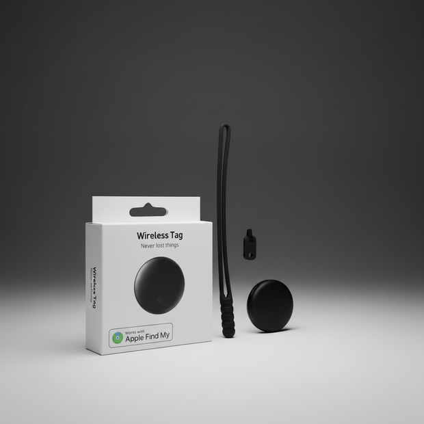 Waterproof Anti-Lost Tracker – Compatible with Find My
