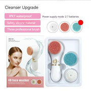Electric facial cleanser
