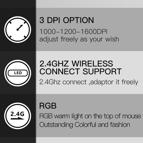 Souris verticale ergonomique sans fil RGB - WorldElectronic