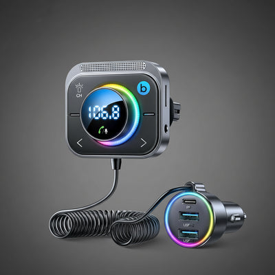 Chargeur de voiture, émetteur Bluetooth, prise de conversion - WorldElectronic