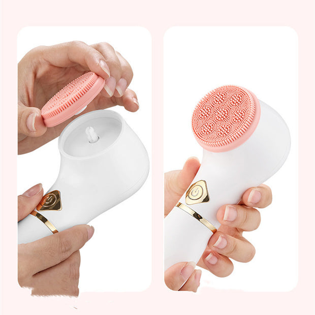 Electric facial cleanser