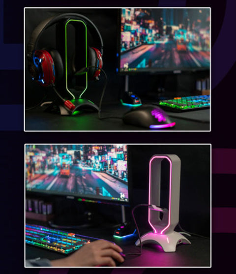 Soporte para auriculares para juegos
