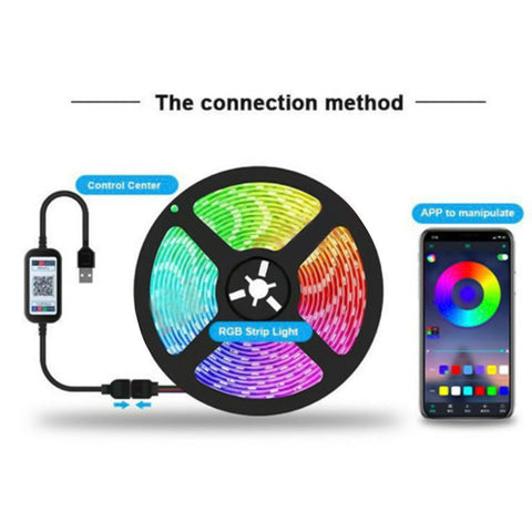 Bande lumineuse DEL Bluetooth - WorldElectronic