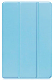 Leather iPad Case – Premium Solid Color Protective Cover in blue color, showcasing elegant design and durability.