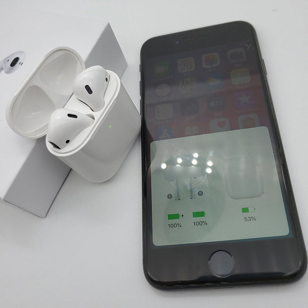 Auriculares Bluetooth con cargador inalámbrico