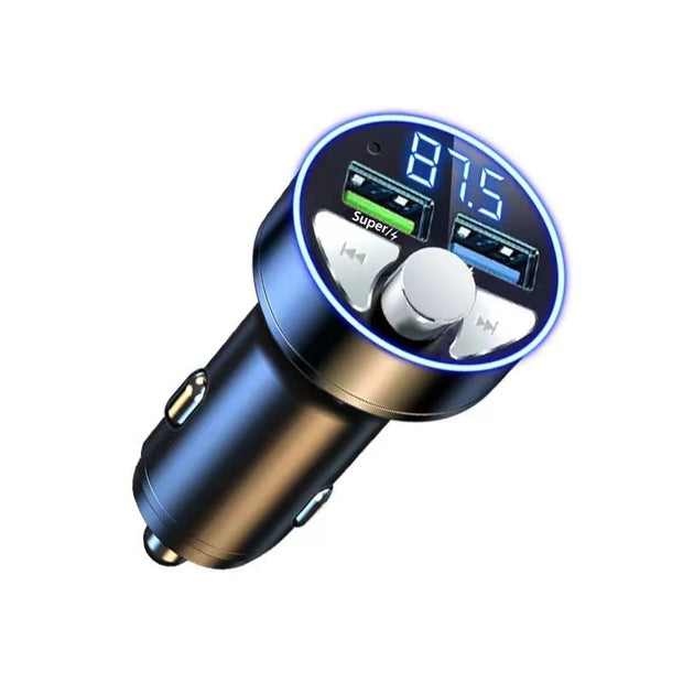 Receptor Bluetooth para coche, reproductor y cargador de móvil