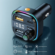 Bluetooth car charger and transmitter