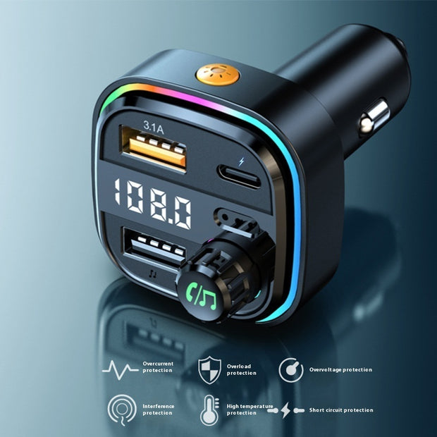 Bluetooth car charger and transmitter