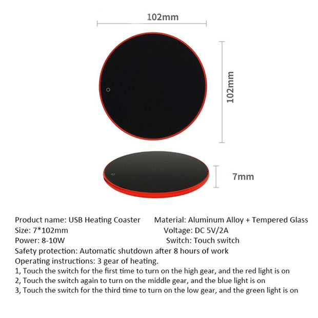 Chauffe - tasse USB - WorldElectronic
