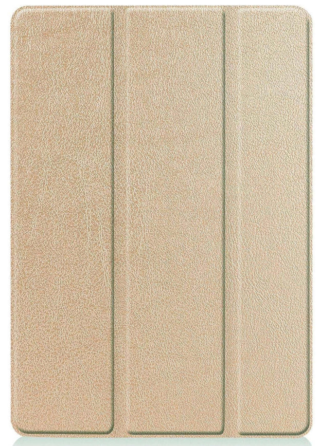 Leather iPad Case – Premium Solid Color Protective Cover in elegant beige finish.
