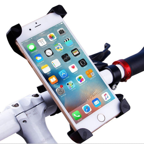 Soporte para teléfono de bicicleta con marco fijo