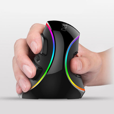 Souris verticale ergonomique RGB - WorldElectronic