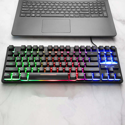 Teclado mecánico para juegos RGB