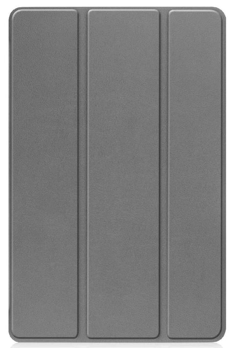 Leather iPad Case – Premium Solid Color Protective Cover in grey, stylish and durable for iPad protection