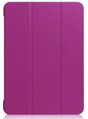Leather iPad Case – Premium Solid Color Protective Cover in elegant purple shade.