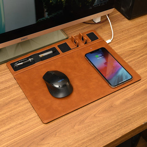 Tapis de souris avec chargement sans fil - WorldElectronic