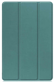 Leather iPad Case – Premium Solid Color Protective Cover in teal color, showcasing a sleek and elegant design.